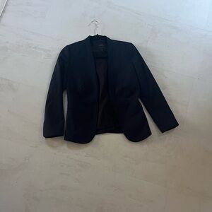 J crew wool blazer size 000 navy blue